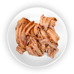 Portion Of Chicken Doner Meat 