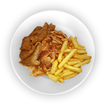 Mixed Doner Meat & Chips 