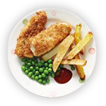 Kids Fish Finger Meal 