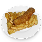 Sausage & Chips 